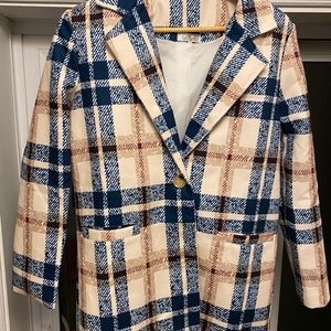 Cute Plaid Jacket